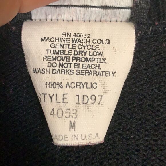 Southern Lady Plaid Christmas Sweater Vest - Medium - Picture 3 of 4